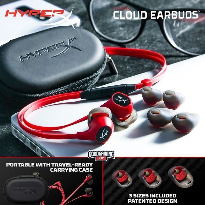 Hyperx сloud earbuds Оригинал Игровые Проводные Наушники