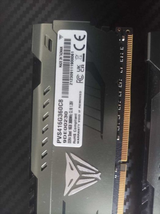 Memorie Patriot Viper Steel 16x2GB  32gb DDR4 3600MHz CL18