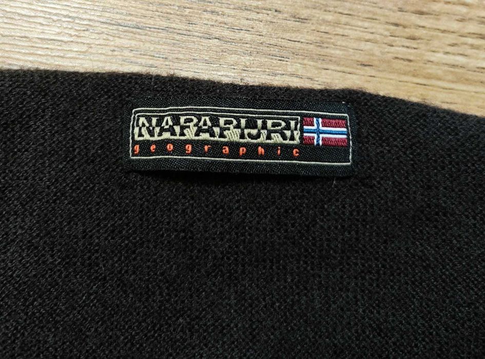 NAPAPIJRI Оригинален мъжки пуловер с цип Размер XL