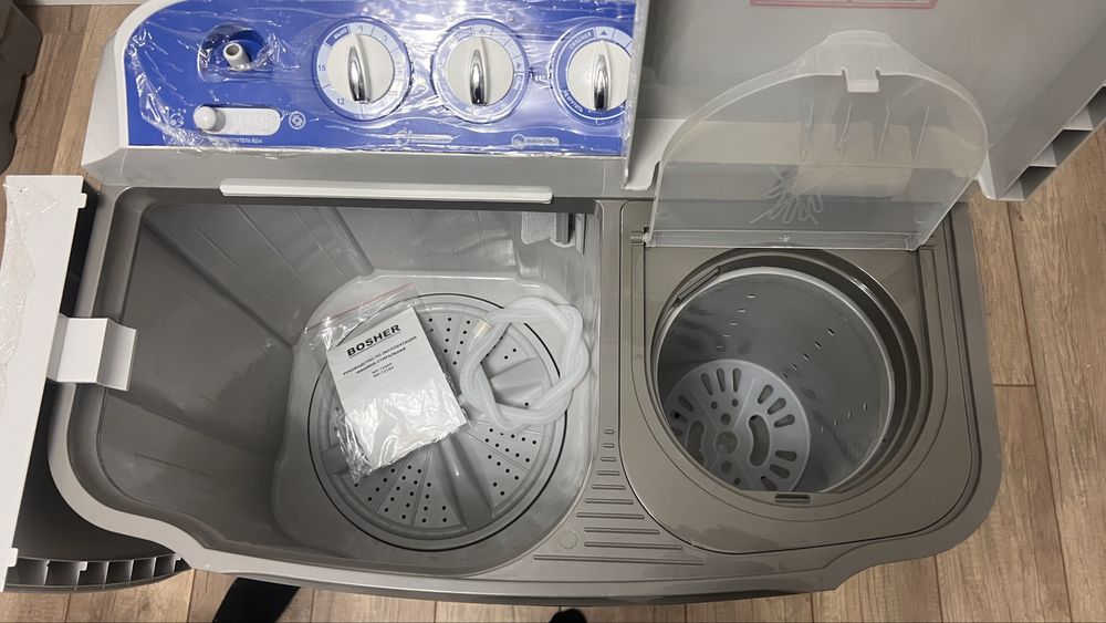 Новая Стиралка полуавтомат