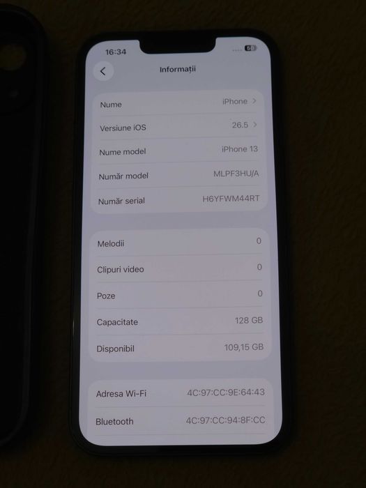 iPhone 13 128GB bateria 87%