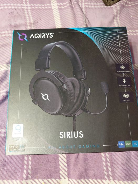 Casti gaming AQIRIS SIRIUS