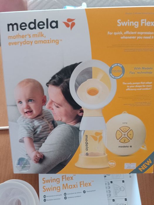 Електрическа двуфазна помпа за кърма Неделя Swing Flex