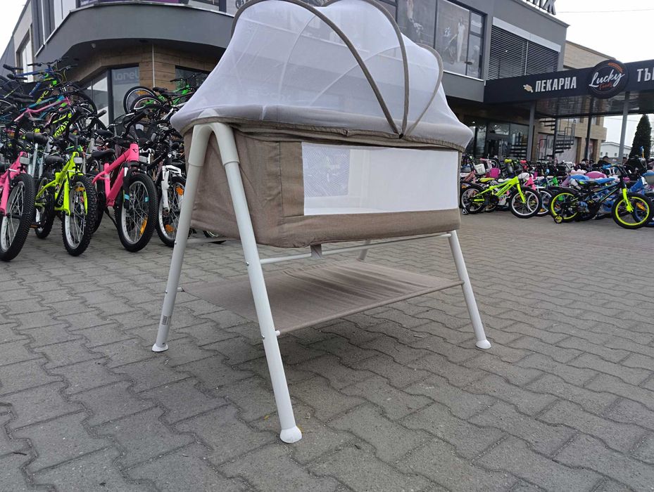 MONI Бебешко легло KALINIHTA бежов