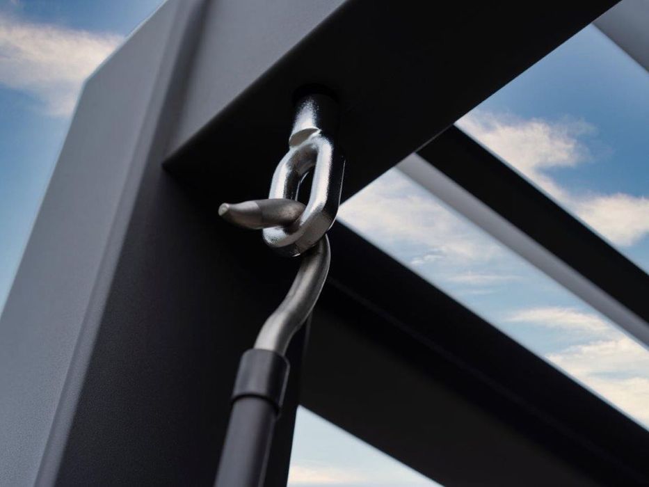 Pavilion Aluminiu Pergola Bioclimatica 4x3x2.4 m Premium Electrostatic