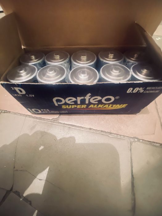 Батарейки большие Perfeo