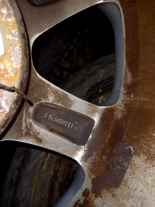 Диски л.п R15 5×100 из Германии