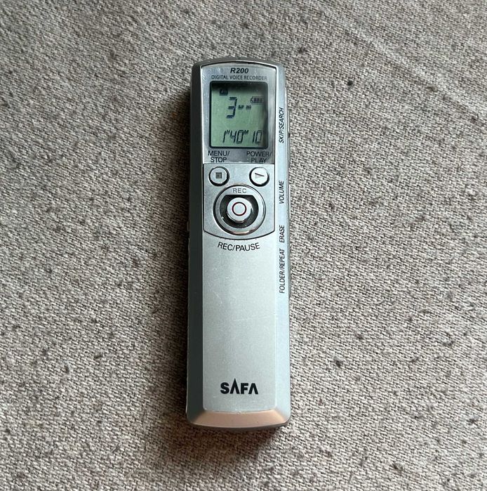 Reportofon digital Safa R200, stare bună