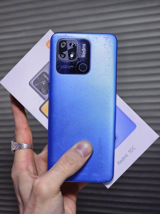 Xiaomi Redmi 10c Snapdragon 680 4+2gb Ram 128gb Rom с коробкой гаранти