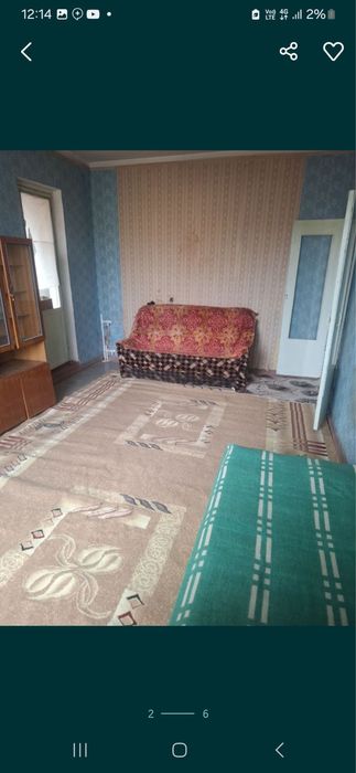 Бир хоналиг уй ижарага берилади . Ахунбабаевский массив за канал
