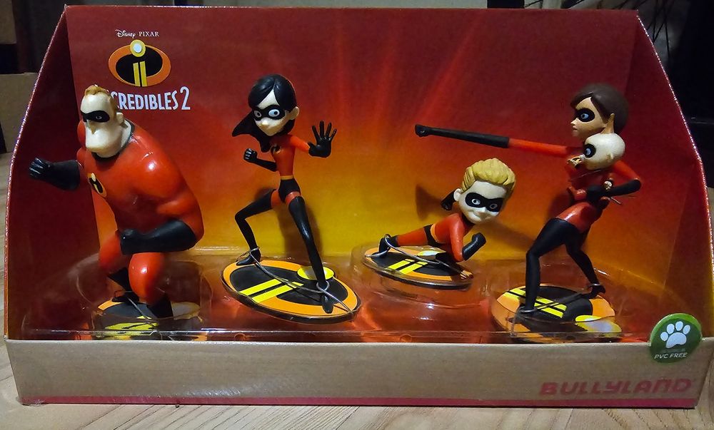 фигурки the incredibles 2