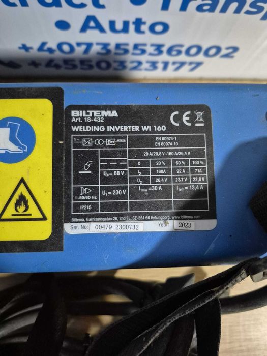 invertor sudura 160 a - lot 5-26-9