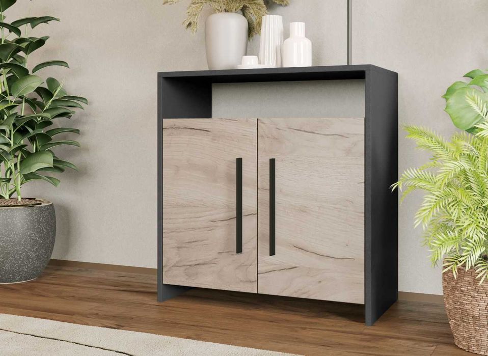 Set Dormitor Gri Noce C2 - Transport Gratuit in 4-10 zile