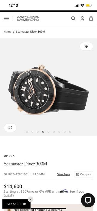 Omega Seamaster Diver 300 M