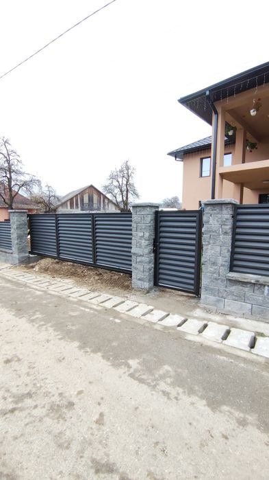 Poarta și pietonala - Personalizate pentru exterior * Bistrița