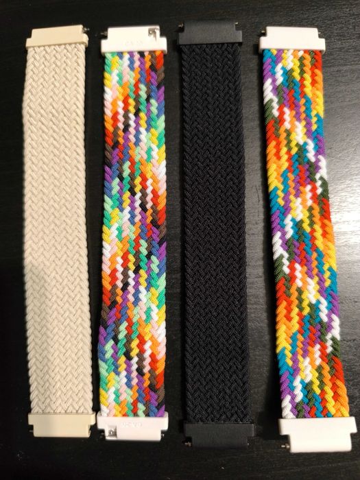 4 броя ластични верижки за Samsung Galaxy Watch 7/6/5/4, 40mm 44mm