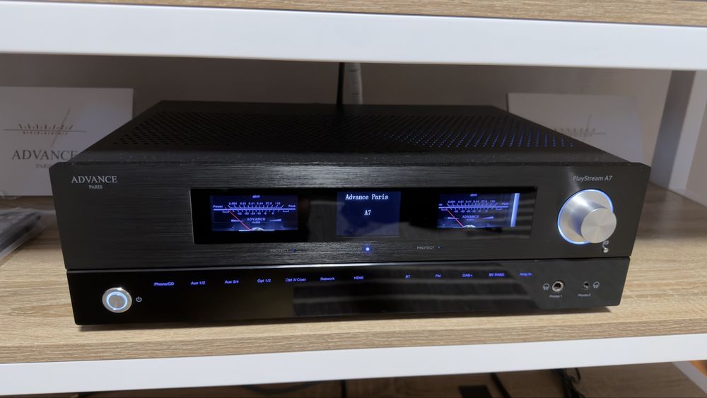 Advance Paris playstream A7 streamer amplificator in garantie