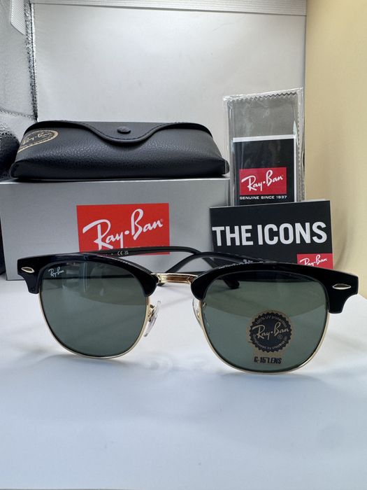 Ochelari de soare Ray Ban 3016 ClubMaster W0365