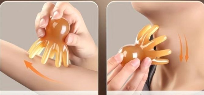 Bo‘yın va yelka uchun silikon massajer