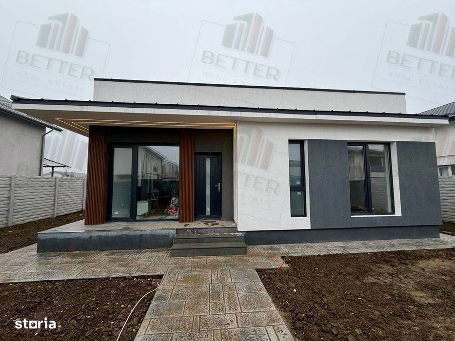 Casa  individuala - 4 camere - 2 bai  405 mp teren - Comuna Berceni
