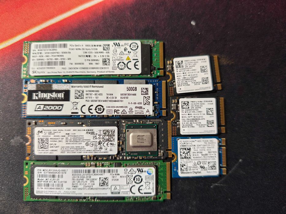 Дискове-M.2 Nvme-М.2 SSD---256GB/512GB---