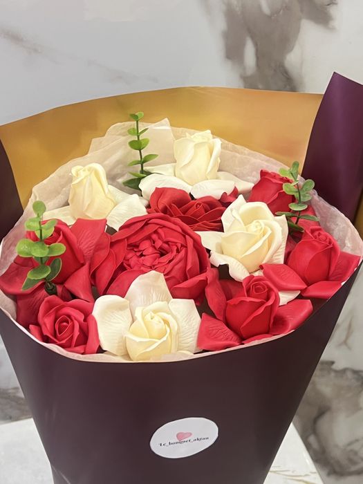 Мыльные розы 11шт