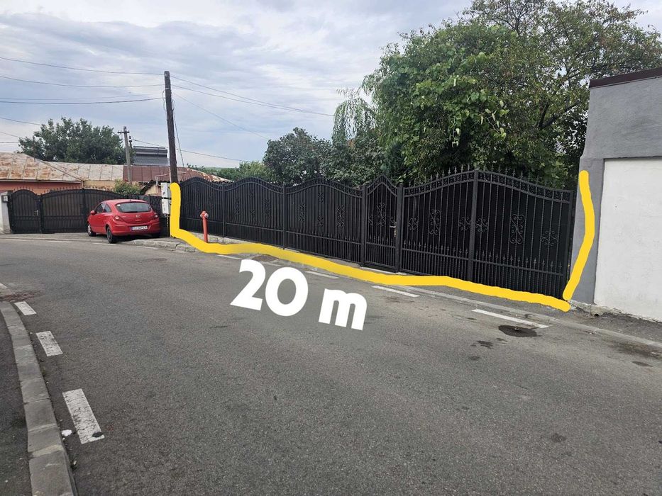Casă bătrânească cu teren 625 mp  în Bariera Vâlcii (str.. Ramuri)
