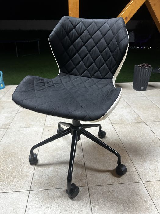 Scaun birou copii piele + stofa