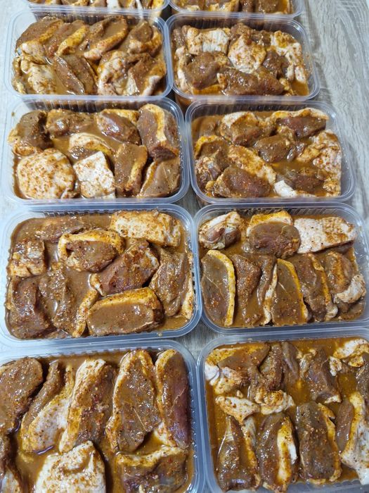 Маринованные шашлыки
Шашлык из окорочка кг 1600