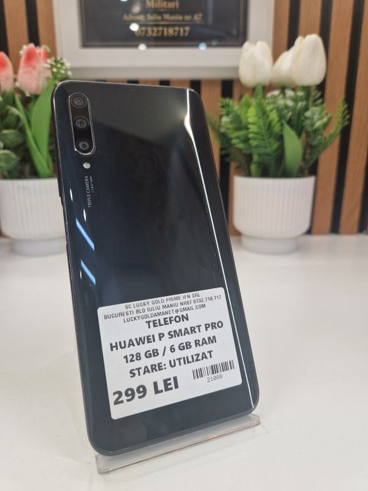Huawei P Smart Pro 128GB / 6GB RAM Garanție! #21088