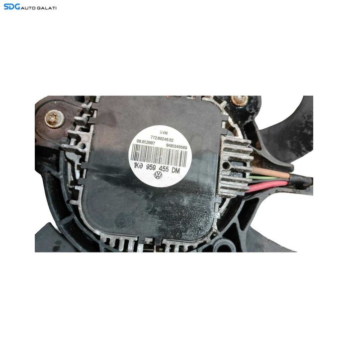 Ventilator Electroventilator Volkswagen Golf 5 1.9 TDI 2004 - 2008 Cod 1K0959455DM 1K0121205N 1K0121207AK [M9655]
