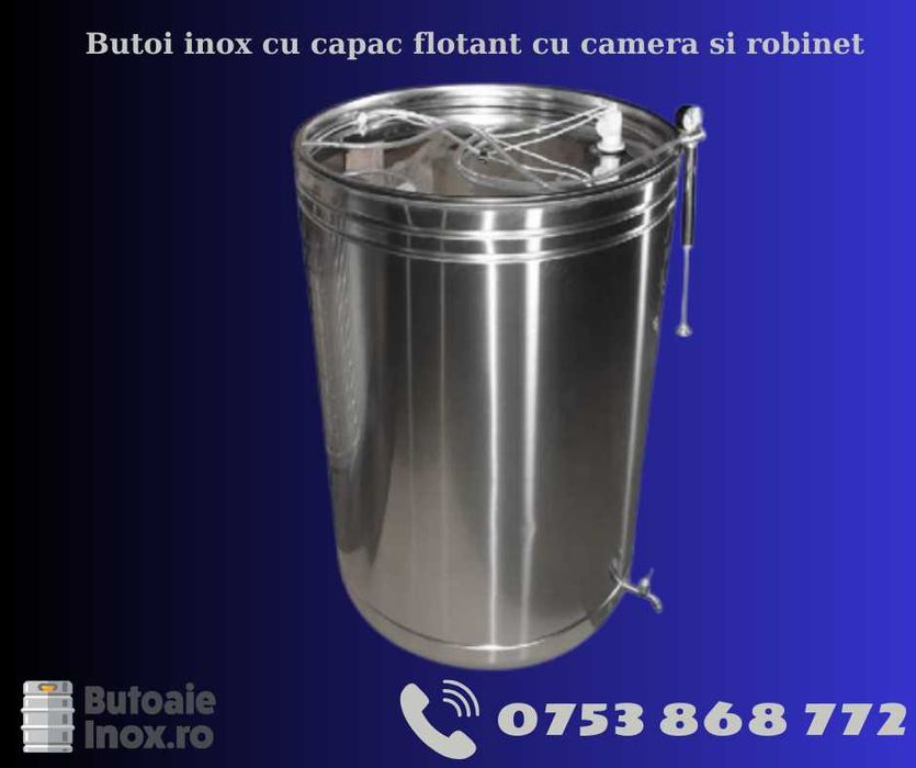 Butoi inox butoaie pentru vin si palinca