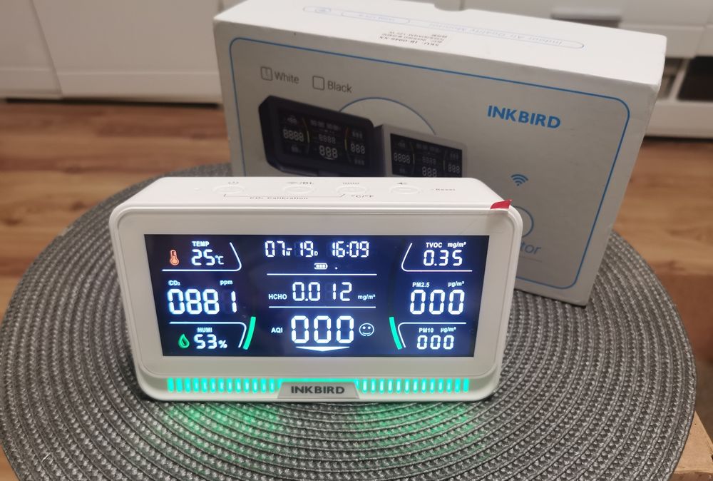 INKBIRD уред за измерване качеството на въздуха