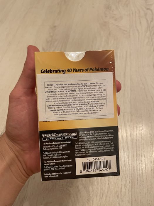Pokémon 30th Celebration Booster Bundle