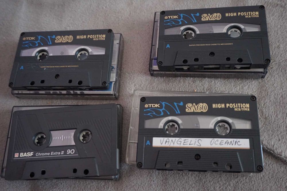 casete audio crom si normal lot de 7 bucati