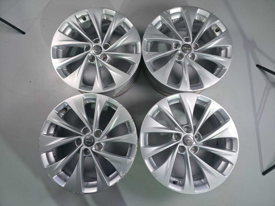 4 Jante Aliaj 5x105 17'' - OEM Opel Astra J Benzina / Astra K / Mokka - Stare F BUNA + Senzori Presiune OEM !
