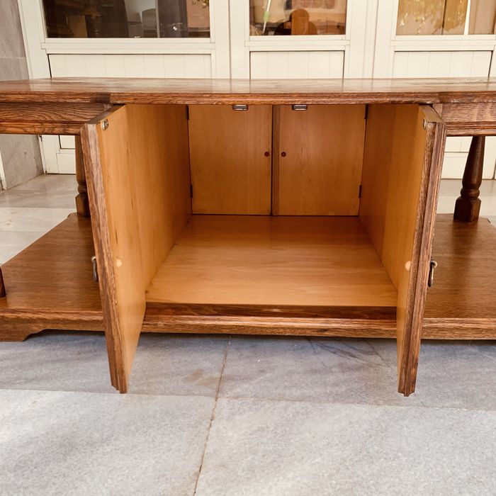 Шведска холна маса – масивна, висококачествена, 1970–1985 г.