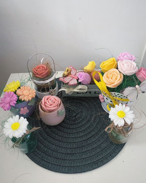 Букети от Сапунени цветя