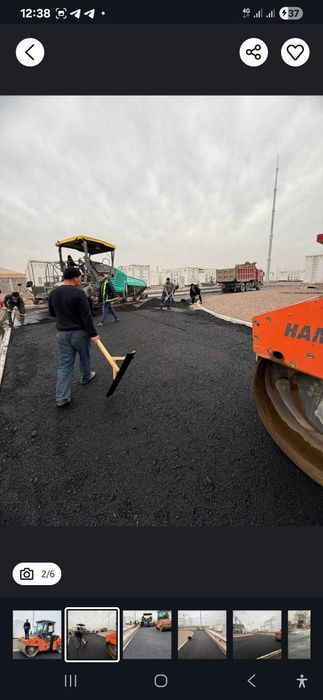 Асфалт хизмати мурожат килинг