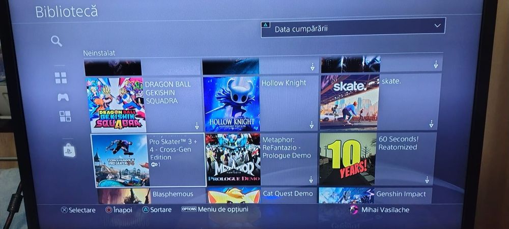 PS4, nedeschis!!+ MULTE JOCURI