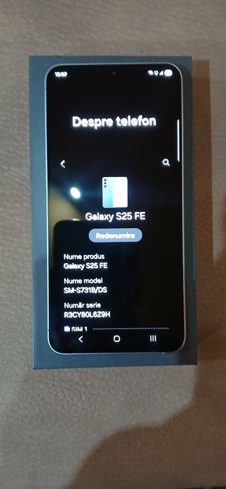 Samsung S 25 Fe nou