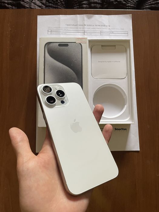 Iphone 15 pro max 256 100% идеал айфон 15 про макс