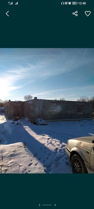 Продам недостроенный участок!!!