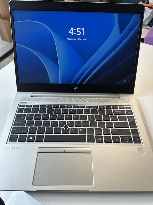 Laptop hp elitebook 745 g6 amd ryzen 5 pro /radeon vega gfx