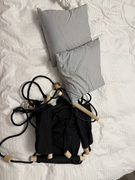 Leagan bebe bubuland negru si gri