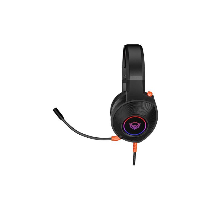 ! Гарнитура Meetion HP012 Black проводная игровая RGB