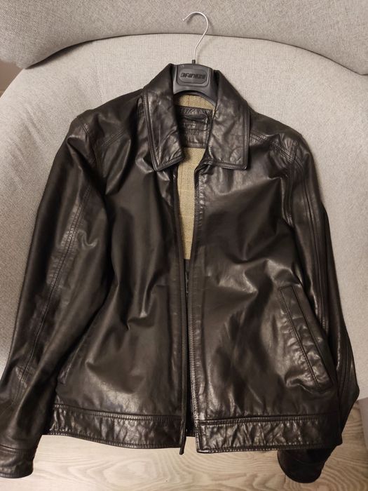 Geaca piele noua Calvin Klein barbati M