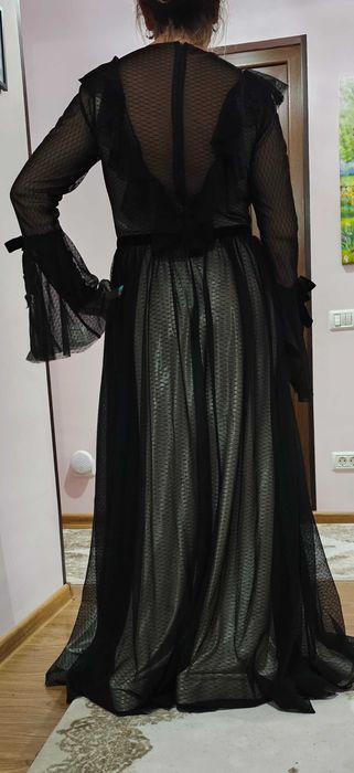 Rochie de seara neagra marimea 44
