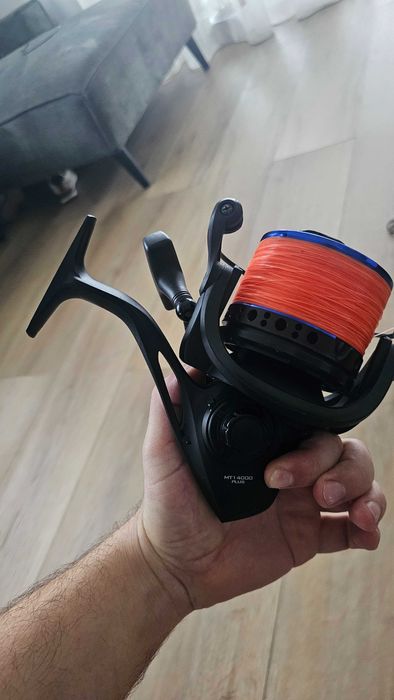 Lansete Crap Delphin Torks EVA, 3.60m cu mulinete Hakuyo MT 14000 PLUS