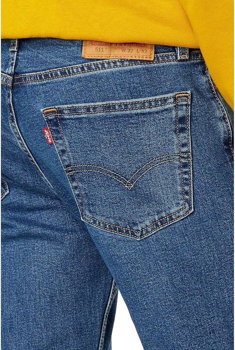 Джинсы Levi's 511 slim stretch fit.-34/34.